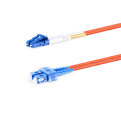 Патч-корд оптичний LC/UPC-SC/UPC, MM 50/125 OM2, Duplex 3.0мм, Network, 0.5м