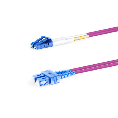 Патч-корд оптический LC/UPC-SC/UPC, MM 50/125 OM4, Duplex 3.0мм, Network, 5м