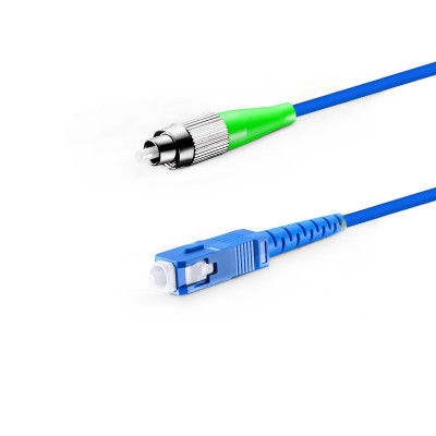 Патч-корд оптический FC/APC-SC/UPC, SM 9/125 G652D, Simplex 3.0мм Armored, Network, 3м