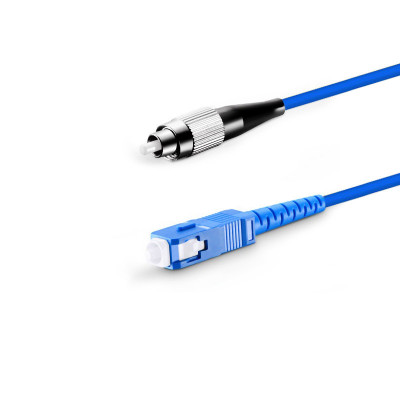 Патч-корд оптический FC/UPC-SC/UPC, SM 9/125 G652D, Simplex 3.0мм Armored, Network, 5м
