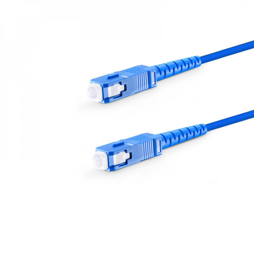 Патч-корд оптический SC/UPC-SC/UPC, SM 9/125 G652D, Simplex 3.0мм Armored, Network, 5м