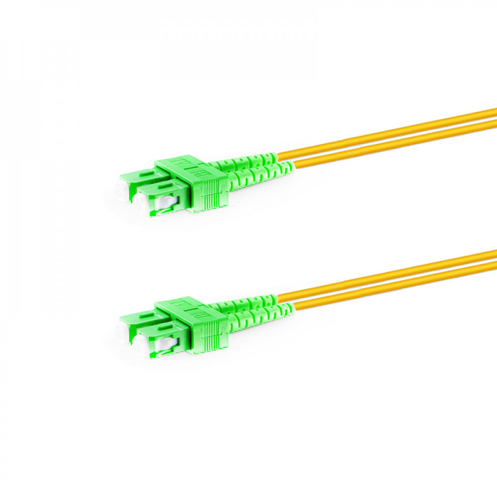 Патч-корд оптический SC/APC-SC/APC, SM 9/125 G657A1, Duplex 3.0мм, Network, 0.5м