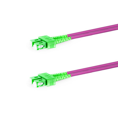 Патч-корд оптический SC/APC-SC/APC, MM 50/125 OM4, Duplex 3.0мм, Network, 5м