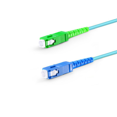 Патч-корд оптический SC/APC-SC/UPC, MM 50/125 OM3, Simplex 3.0мм, Network, 0.5м