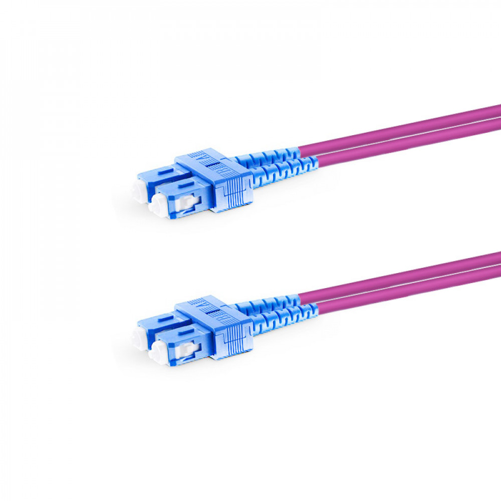 Патч-корд оптический SC/UPC-SC/UPC, MM 50/125 OM4, Duplex 3.0мм, Network, 5м