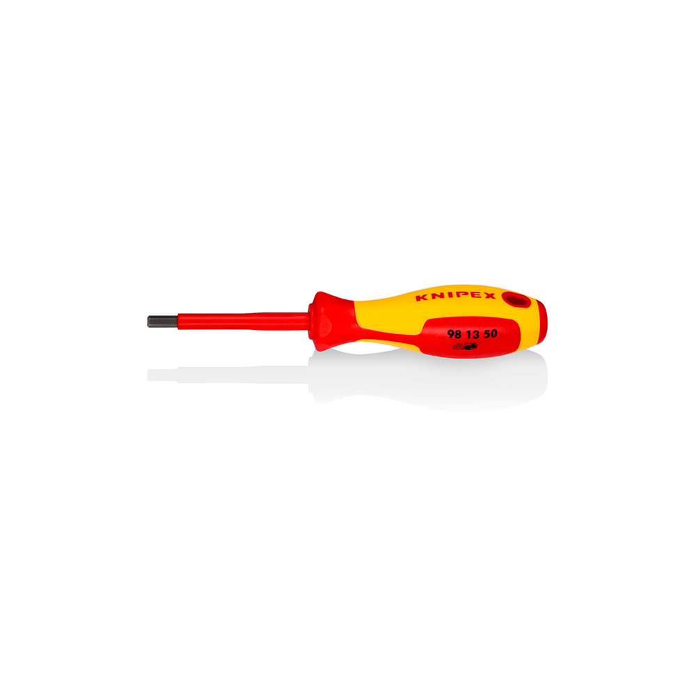 Отвертка Knipex для винтов с профилем "внутренний шестигранник" HEX 5,0х75 мм (98 13 50)