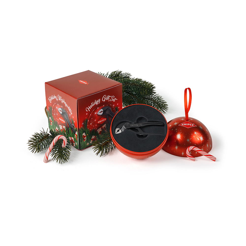 Високотехнологічні сантехнічні кліщі Knipex Cobra XS Limited edition (87 00 100 XMAS)