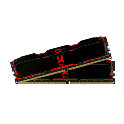 Модуль пам`ятi DDR4 4GB/3000 Goodram Iridium X Black (IR-X3000D464L16S/4G)