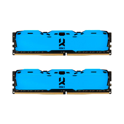 Модуль памяти DDR4 16GB/2400 Goodram Iridium Blue (IR-B2400D464L17/16G)