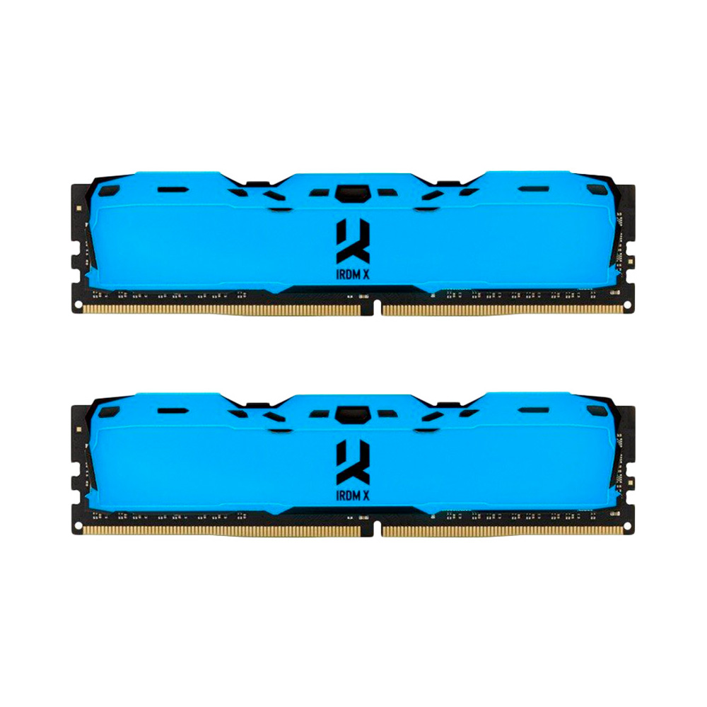 Модуль памяти DDR4 2x8GB/3200 Goodram Iridium X Blue (IR-XB3200D464L16SA/16GDC)