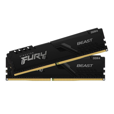 Модуль памяти DDR4 4GB/2666 Kingston Fury Beast Black (KF426C16BB/4)