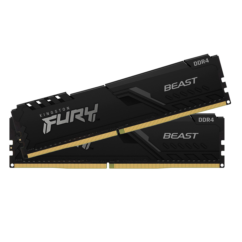 Модуль памяти DDR4 4GB/3200 Kingston Fury Beast Black (KF432C16BB/4)