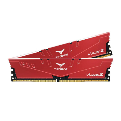 Модуль памяти DDR4 8GB/2666 Team T-Force Vulcan Z Red (TLZRD48G2666HC18H01)