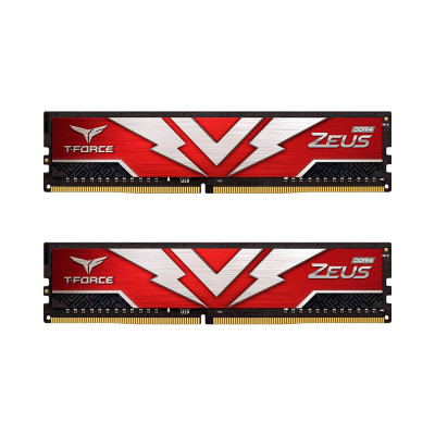 Модуль памяти DDR4 2х8G/3000 Team T-Force Zeus Red (TTZD416G3000HC16CDC01)