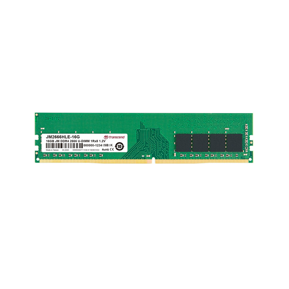 Модуль пам`яті DDR4 16GB/2666 Transcend JetRam (JM2666HLE-16G)