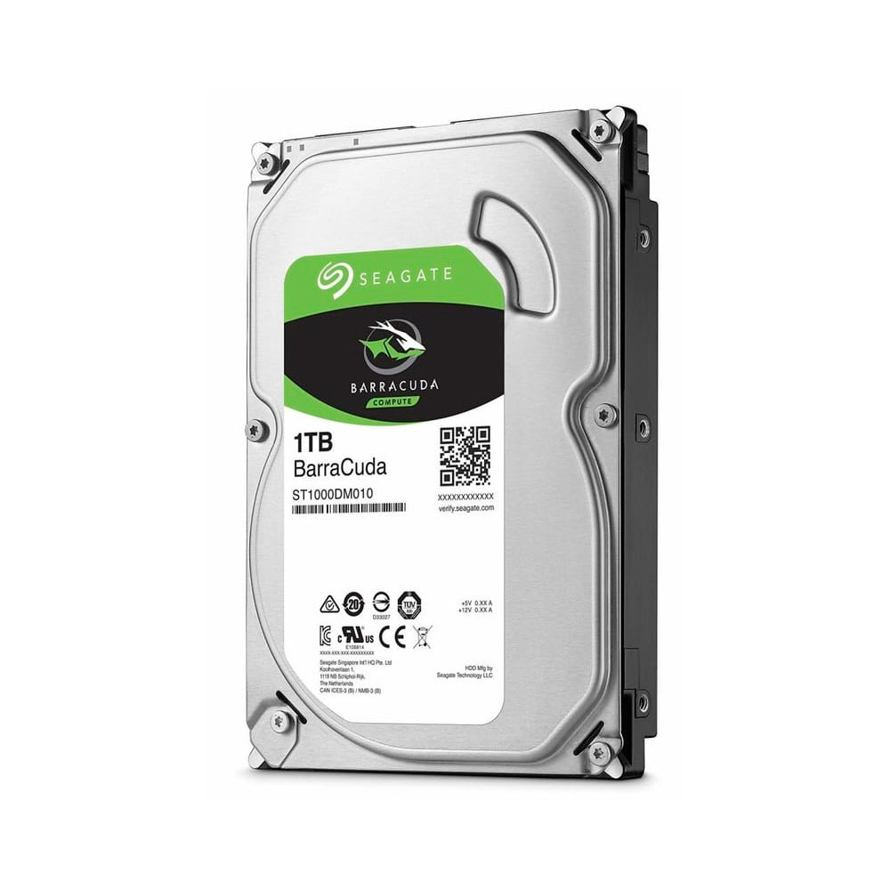 Накопичувач HDD SATA 1.0TB Seagate BarraCuda 7200rpm 64MB (ST1000DM010)