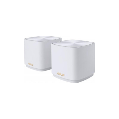 Wi-Fi Mesh система ASUS ZenWiFi AX Mini XD4 2PK White (XD4-W-2-PK)