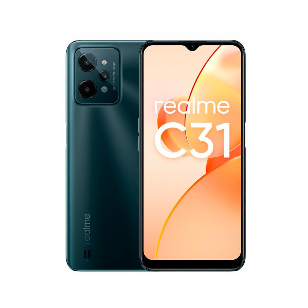 Смартфон Realme C31 4/64GB Dual Sim Dark Green EU_