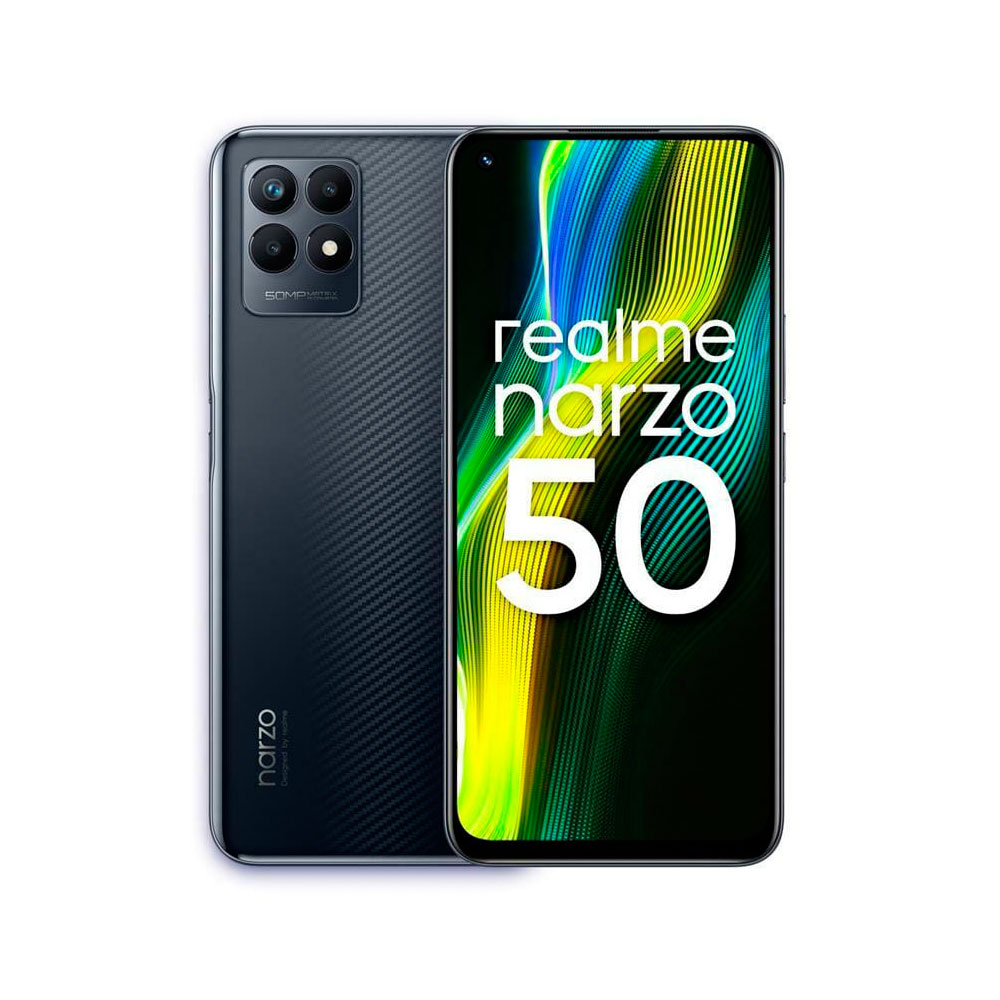 Смартфон Realme Narzo 50 4/128GB Dual Sim Black EU_