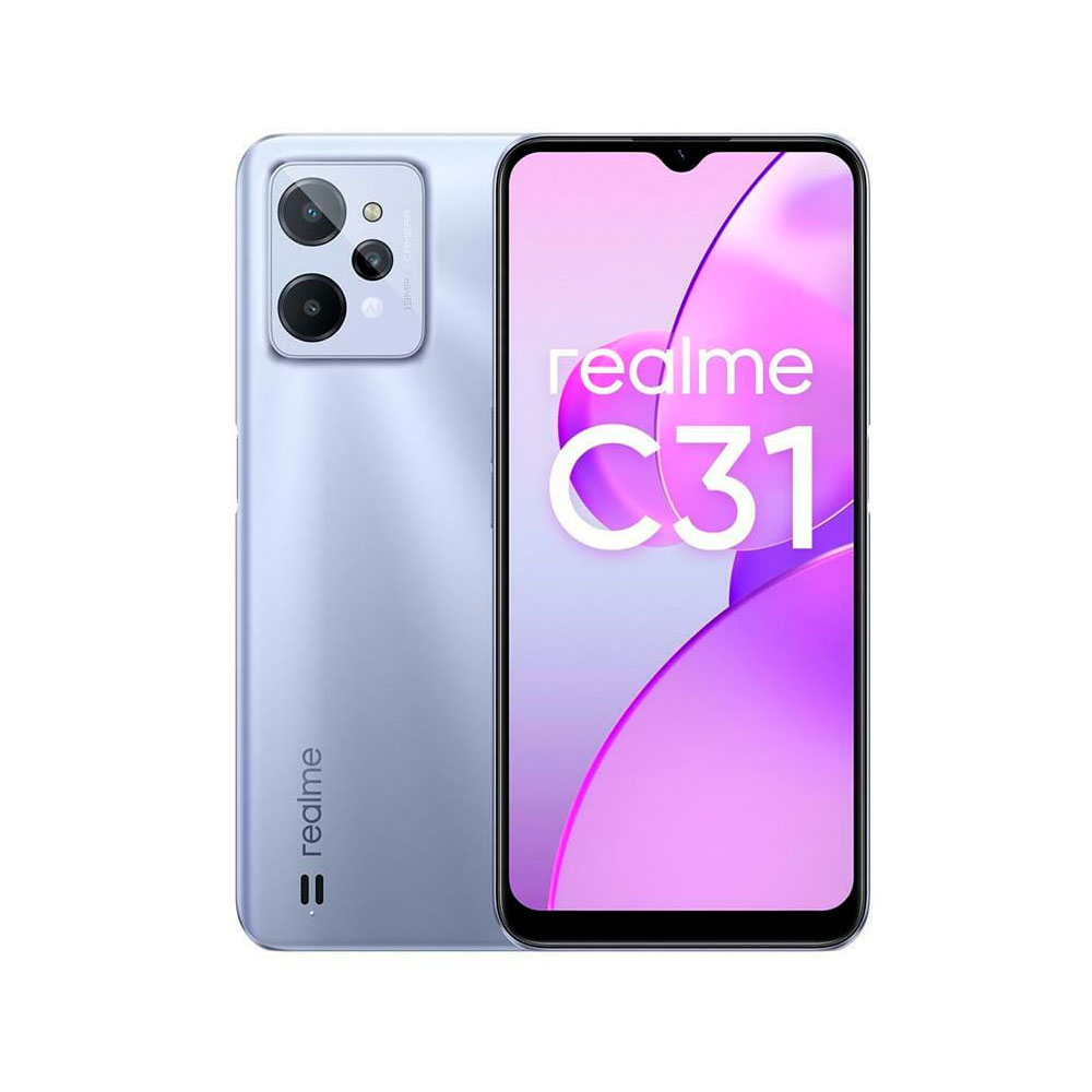 Смартфон Realme C31 4/64GB Dual Sim Light Silver EU_