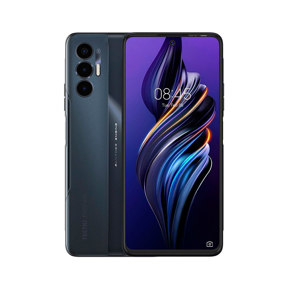 Смартфон Tecno Pova-3 (LF7n) 6/128GB Dual Sim Eco Black (4895180781629)