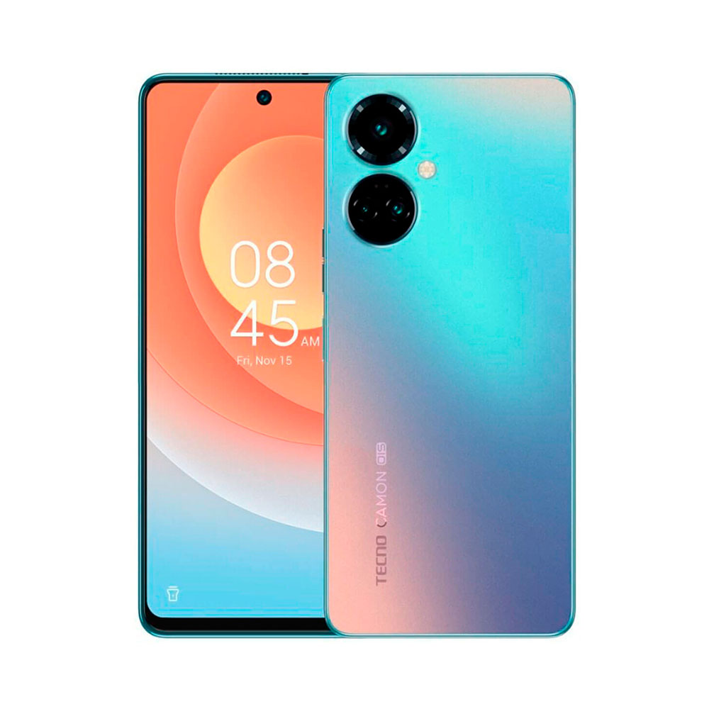 Смартфон Tecno Camon 19 Pro (CI8n) 8/128GB Dual Sim Polar Blue (4895180784460)