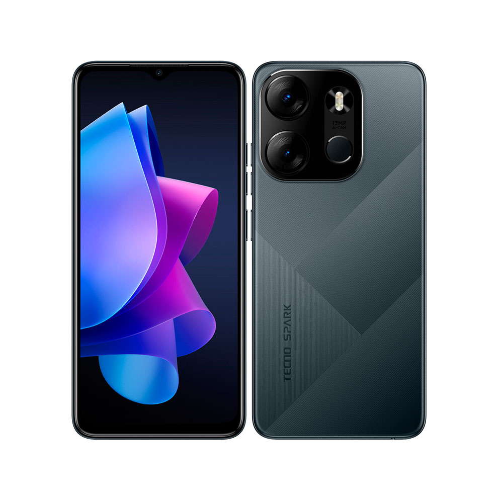 Смартфон Tecno Spark Go 2023 (BF7) 4/64GB Dual Sim Endless Black (4895180793011)