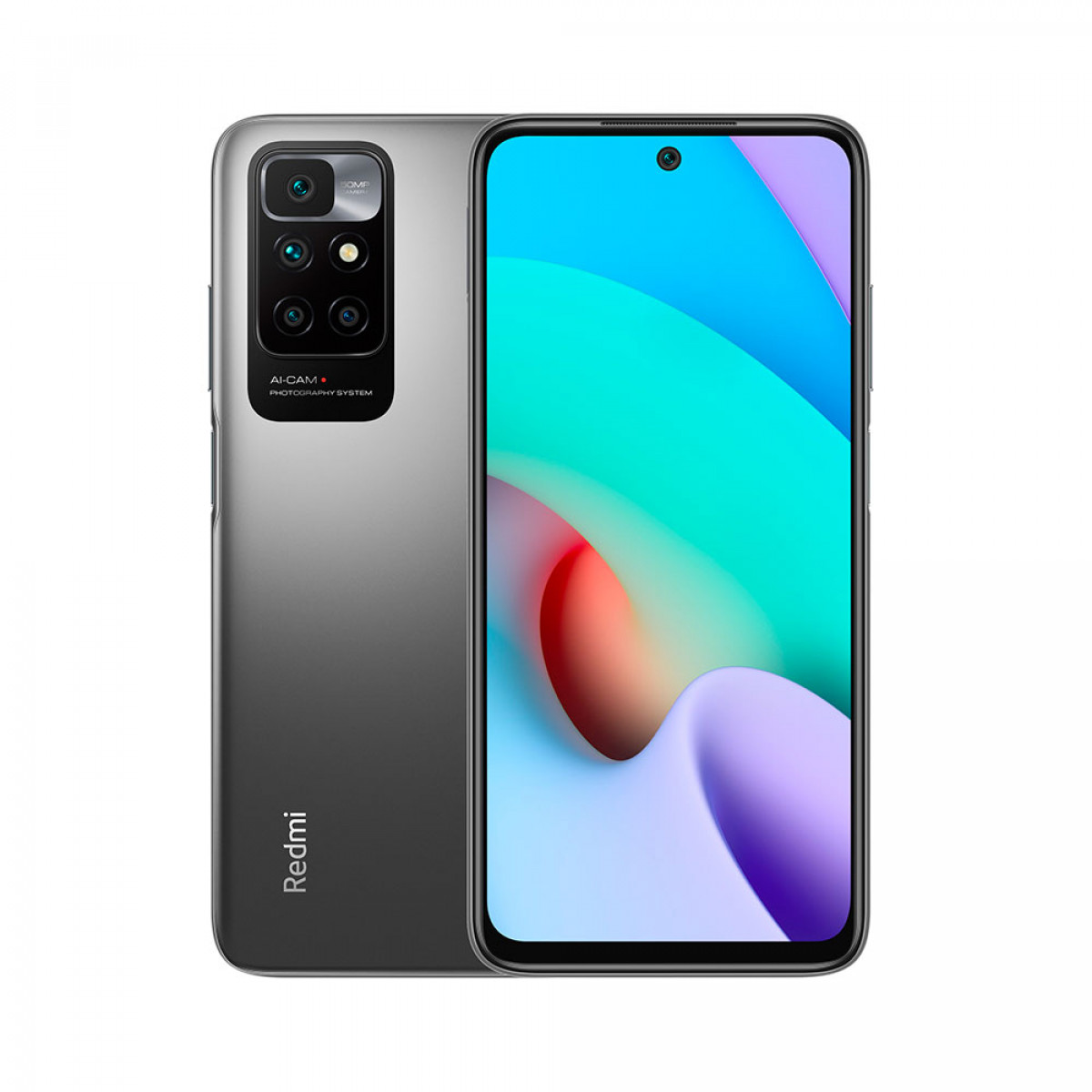 Смартфон Xiaomi Redmi 10 2022 4/128GB Dual Sim Carbon Grey | Wintik