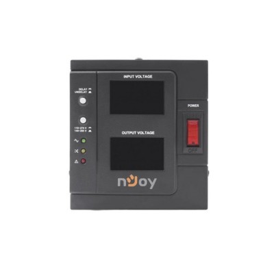 Стабілізатор Njoy Akin 3000 (PWAV-30002AK-AZ01B) AVR, 2 розетки