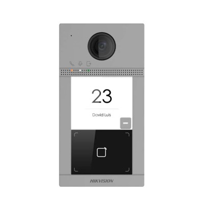 2 Мп IP-викликова панель IP65, IK08 з Wi-Fi Hikvision DS-KV8113-WME1(C)/Flush