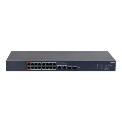 16-Портовый управляемый с PoE Dahua DH-CS4218-16ET-190