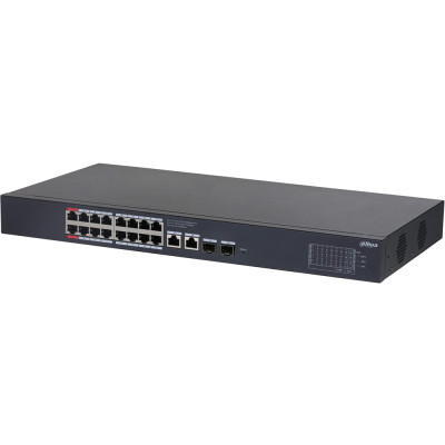 16-портовий гігабітний керований з PoE Dahua DH-CS4220-16GT-190