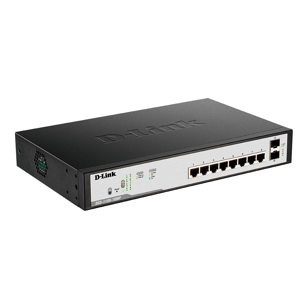 Коммутатор D-Link DGS-1100-10MP