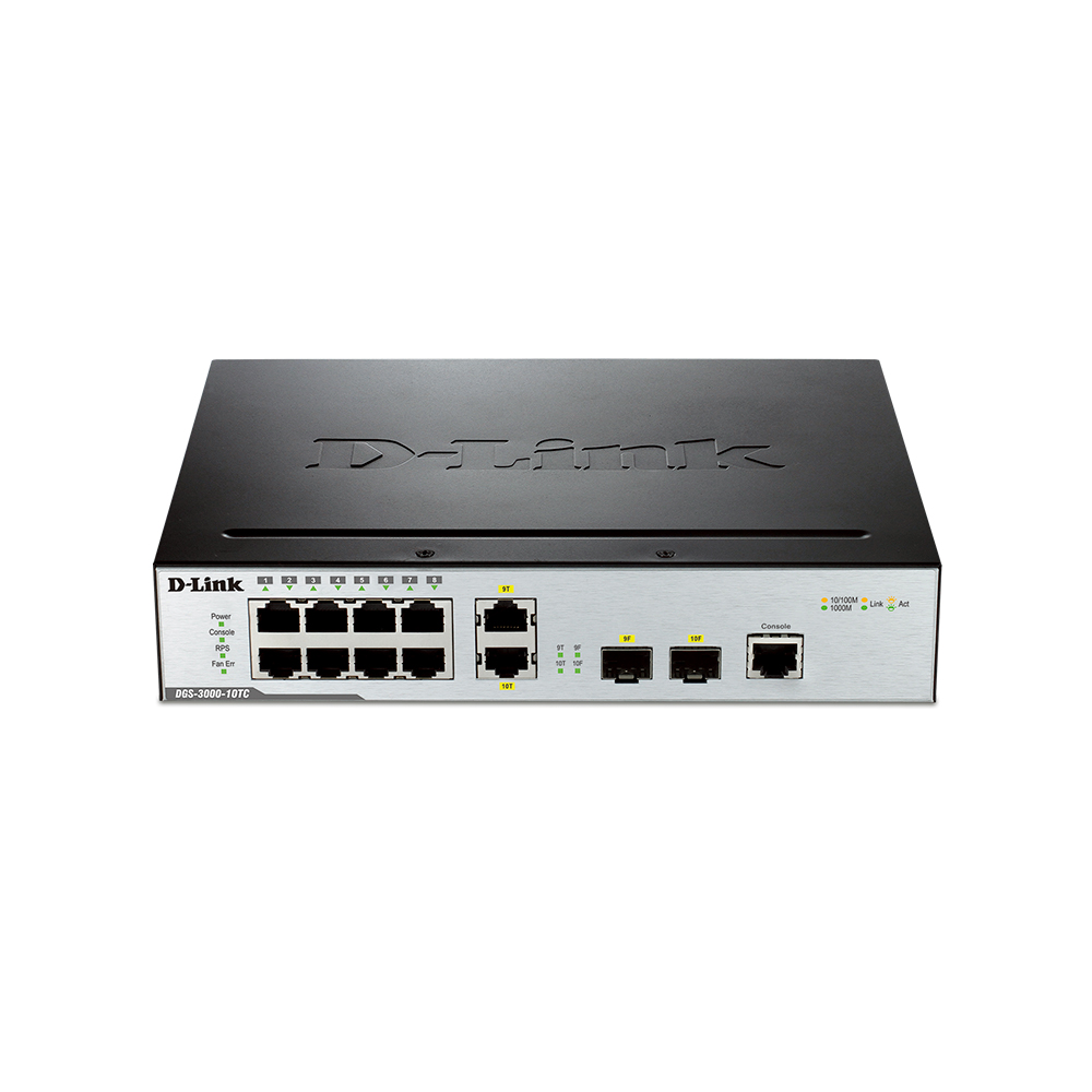 Коммутатор D-Link DGS-3000-10TC