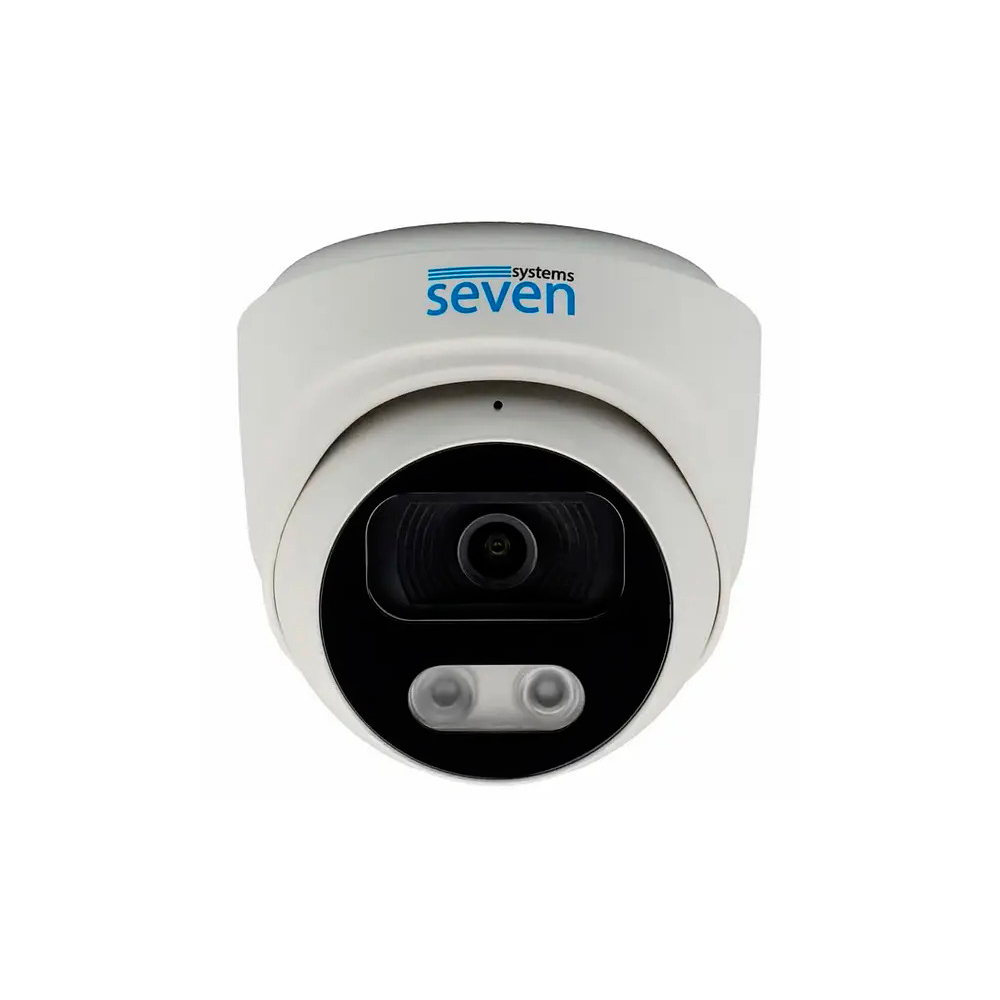IP-відеокамера 2 Мп SEVEN IP-7212PA white 4 мм