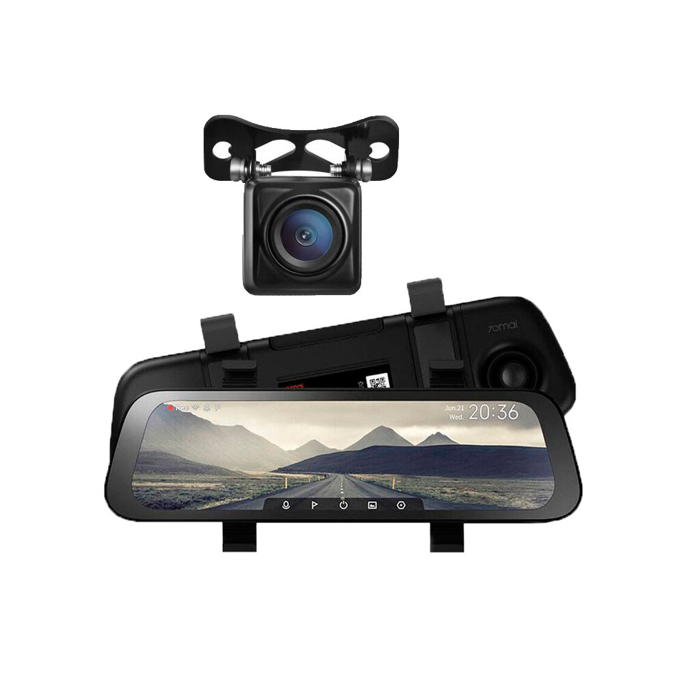 Видеорегистратор 70mai Rearview Dash Cam Wide + 70mai Back Cam (Midrive D07+RC05)