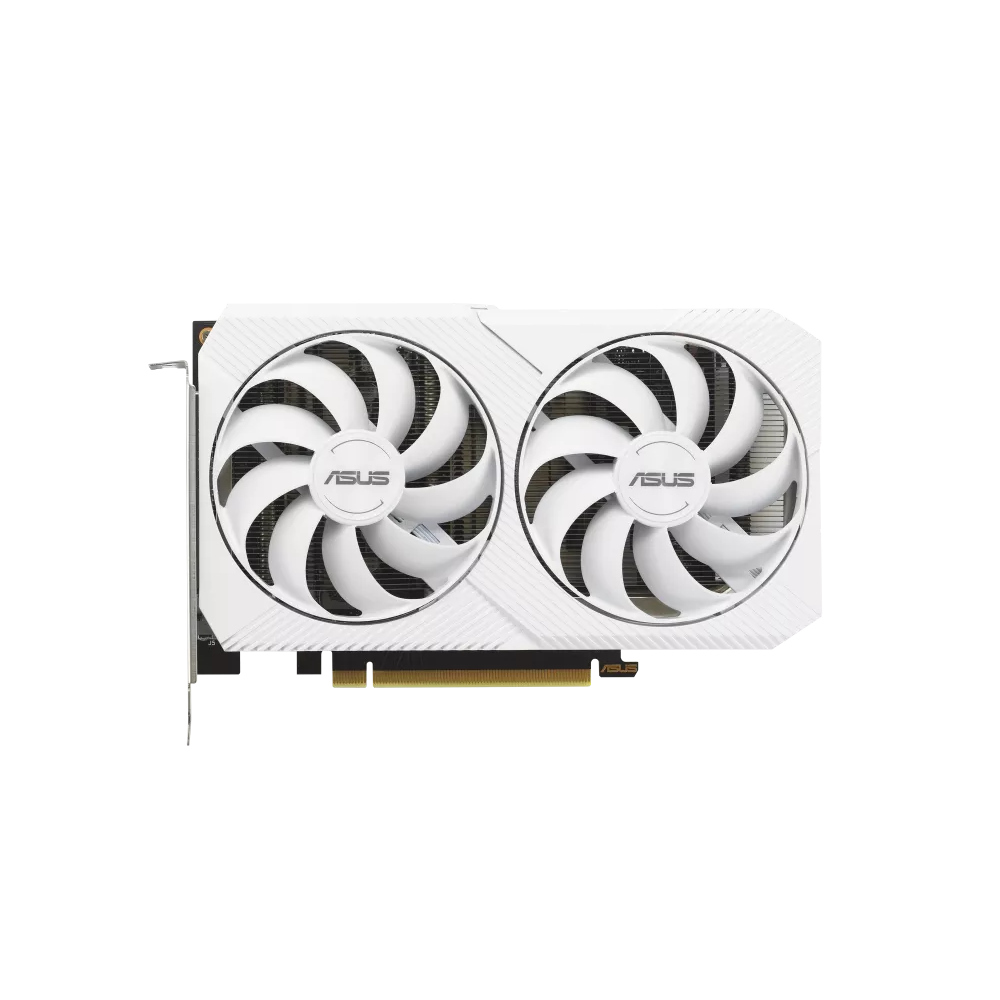 Відеокарта GF RTX 3060 8GB GDDR6 Dual OC White Asus (DUAL-RTX3060-O8G-WHITE)
