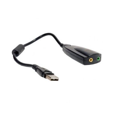 Звукова карта Voltronic USB-sound card (7.1) 3D sound Black (YT-SC-7.1/07386)