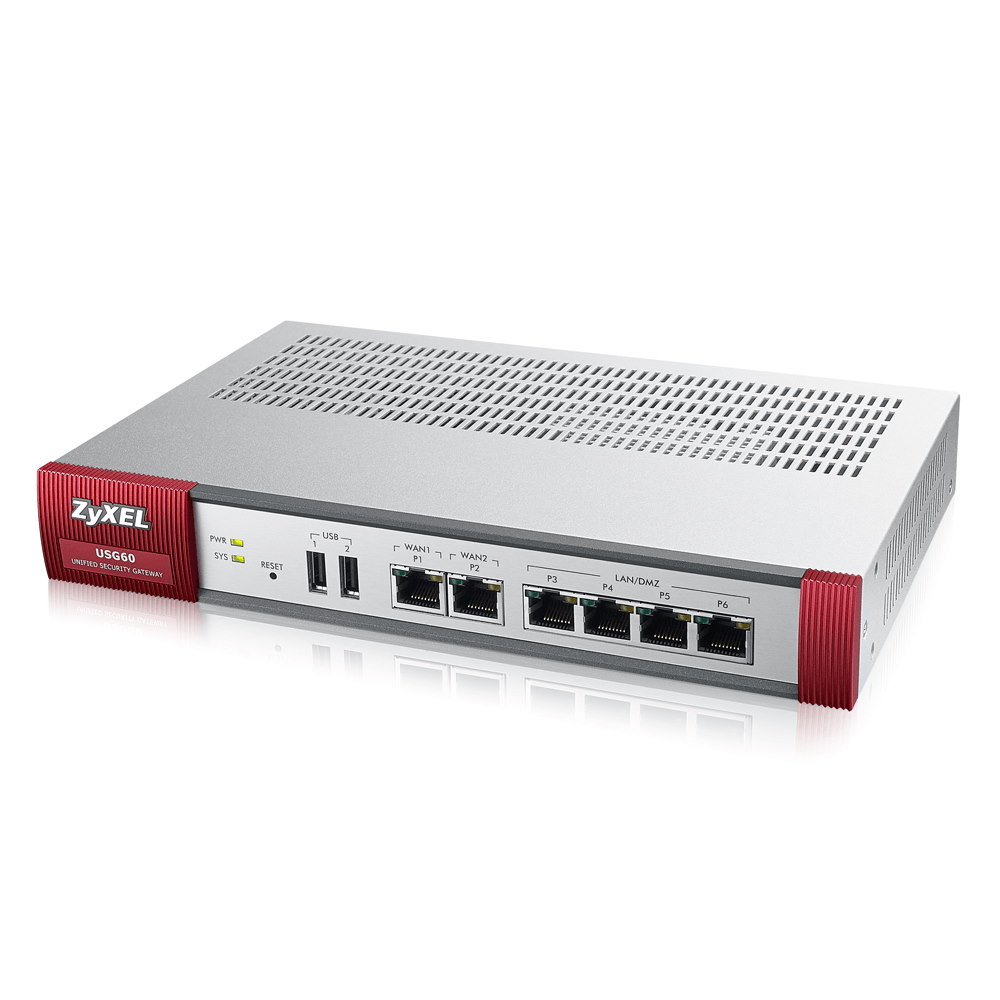 Межсетевой экран Zyxel USG60 (USG60-EU0102F)