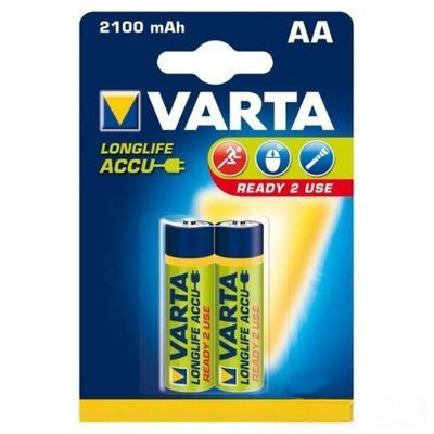 Аккумулятор Varta Rechargeable Accu AA/HR06 NI-MH 2100 mAh BL 2шт