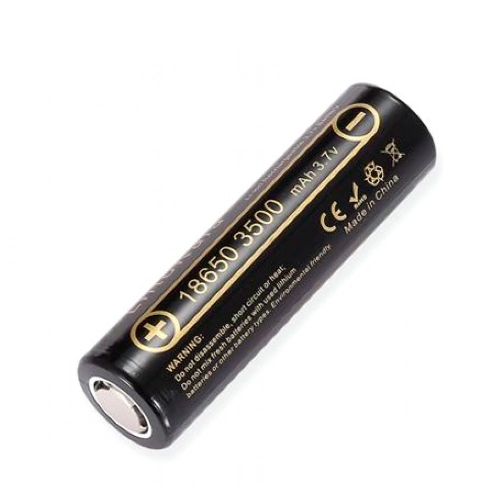 Акумулятор LiitoKala 18650 Li-Ion 3500 mAh Black