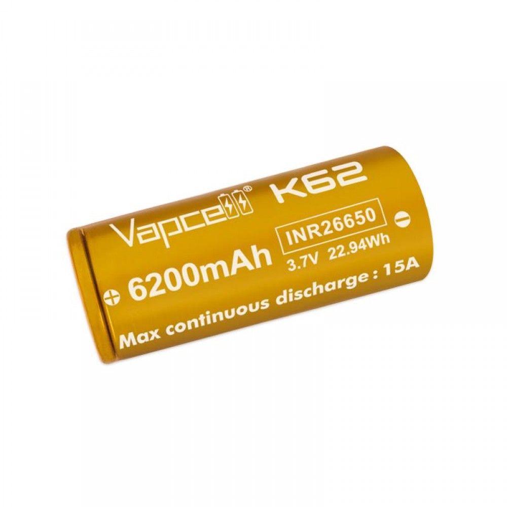 Акумулятор Vapcell 26650 6200mAh 1шт