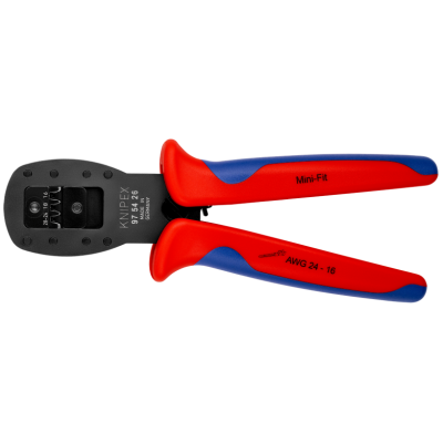 Обтискні кліщі для мініатюрних штекерів Knipex для серії Mini-Fit™ (97 54 26)