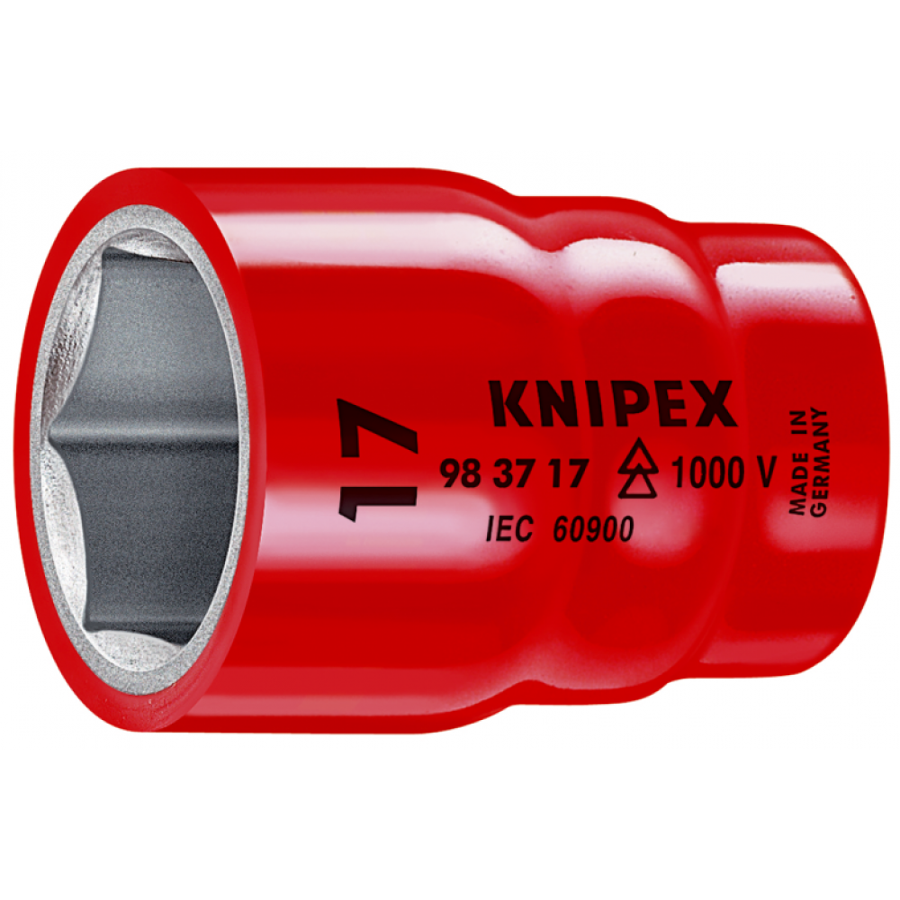 Насадка для торцевих ключів Knipex с внутренним квадратом 3/8” 12 мм (98 37 12)