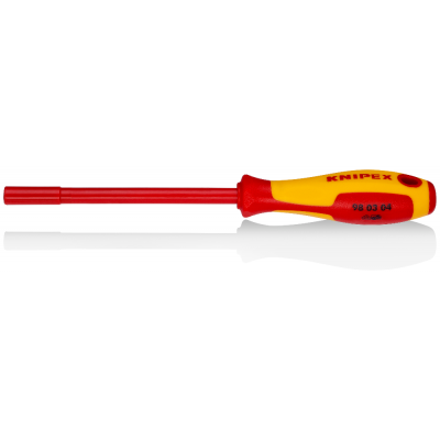 Торцевой ключ с ручкой как у отвертки Knipex, 4,0х125 мм (98 03 04)