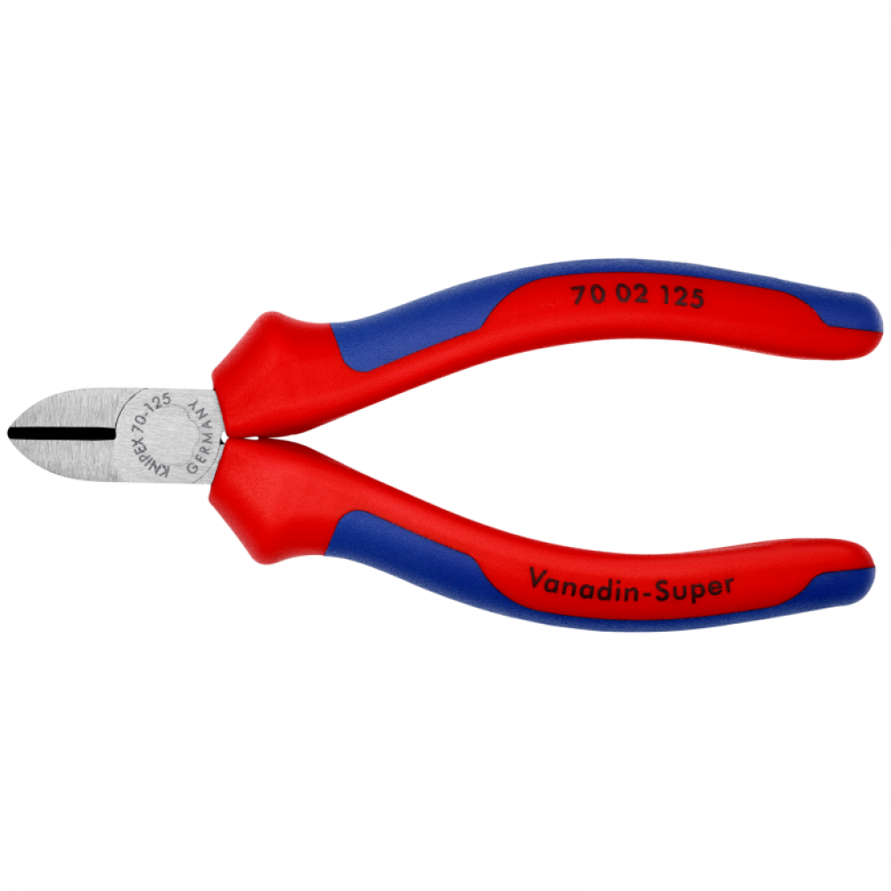 Кусачки бічні Knipex (фосфатовані), 125 мм (70 02 125)
