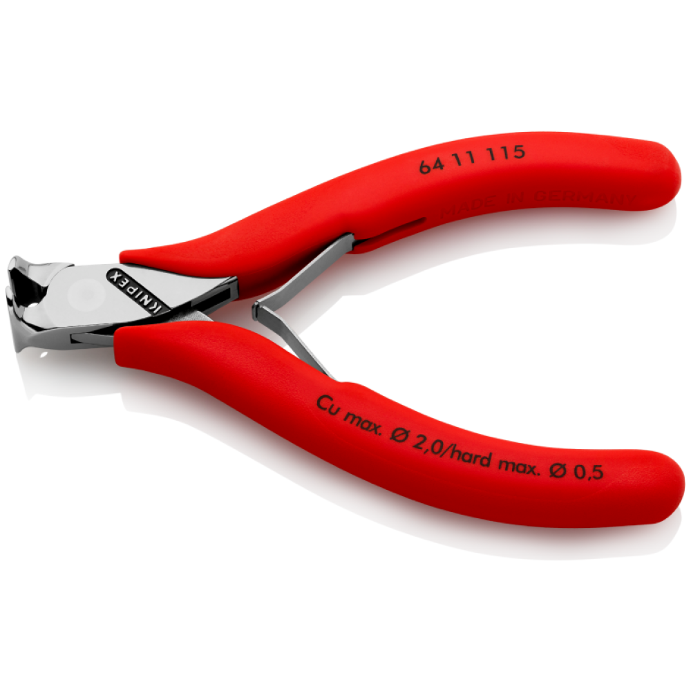 Кусачки торцевые Knipex для электроники, 115 мм (64 11 115)
