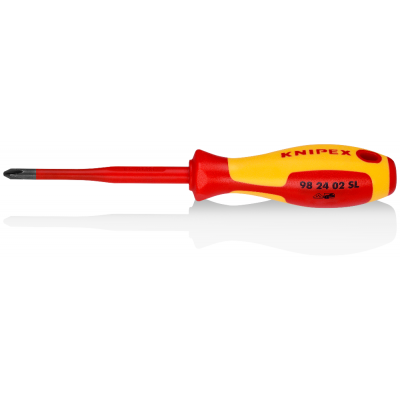 Викрутка Knipex (тонка) Phillips PH2х100 мм (98 24 02 SL)