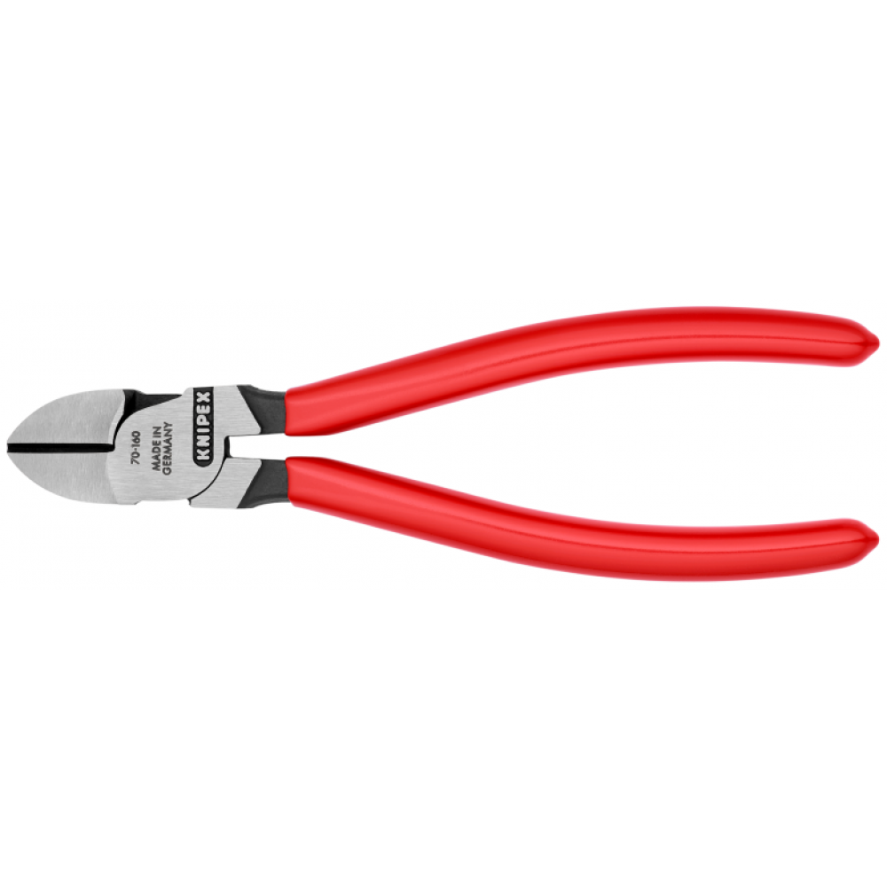 Кусачки бічні Knipex (фосфатовані), 160 мм (70 01 160)