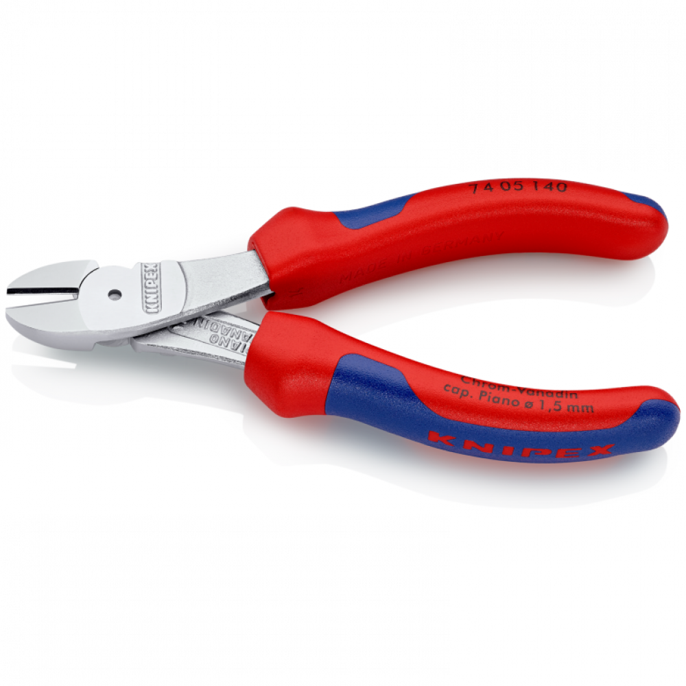 Кусачки бокові Knipex особливої потужності, 140 мм (74 05 140)
